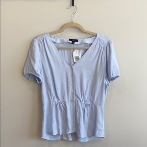 J. Crew Light Blue Blouse